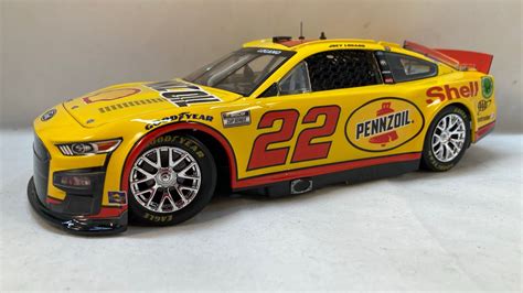 Review Joey Logano Shell Pennzoil Ford Mustang Nascar