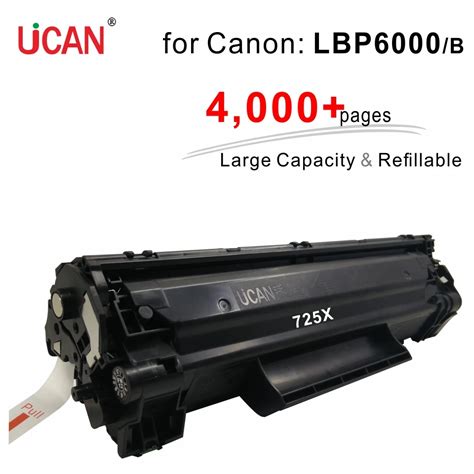 4000 Pages Large Capacity Refillable Toner Cartridge 725 925 Compatible