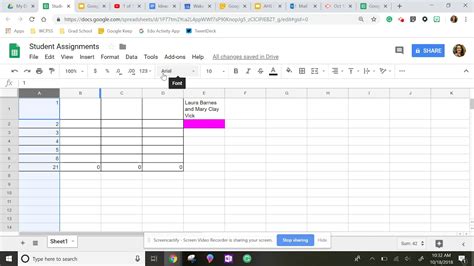 Google Sheets Youtube