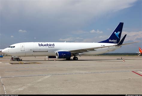 TF BBQ Bluebird Nordic Boeing 737 8F2 BCF WL Photo By Mario Ferioli