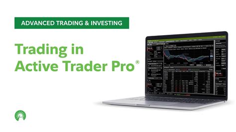 Trading In Active Trader Pro Fidelity