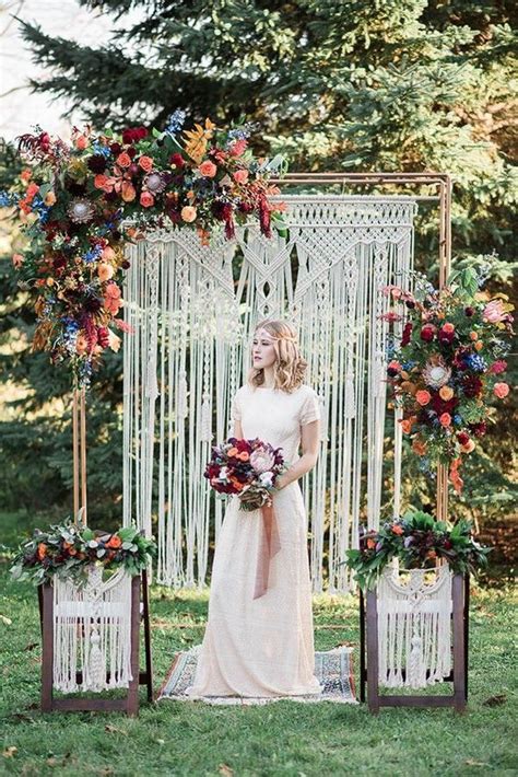 Boho Wedding Arches Altars And Backdrops Page Hi Miss Puff