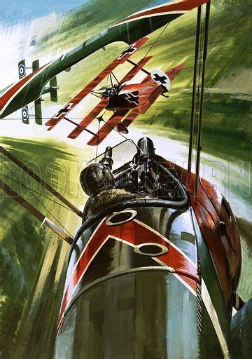 The Fokker Dr 1 – The Red Baron stock image | Look and Learn