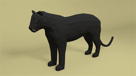 3D Black Panther Model - TurboSquid 1448228