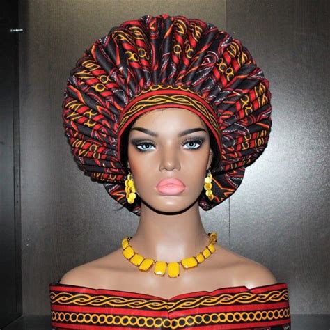 Cameroon Atoghu Crown Hat Ready To Wear African Head Etsy African