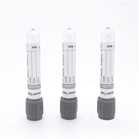 Blood Collection Tube Sodium Fluoride Heparin Sodium Glucose Tube