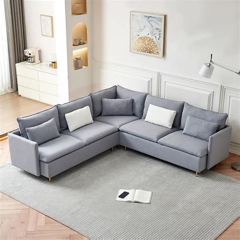 Amazon Kevinplus 92 Modular Sectional Sofa Couch L Shape For