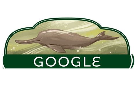 Google Doodle Features Indus Blind Dolphin Marking Pakistan S