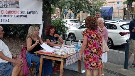 Unione Sindacale Di Base Genova Conferenza Stampa E Raccolta Firme