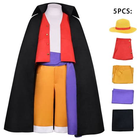 One Piece Cos And The Kingdom Of Ghost Island Luffy Cosplay Clothing