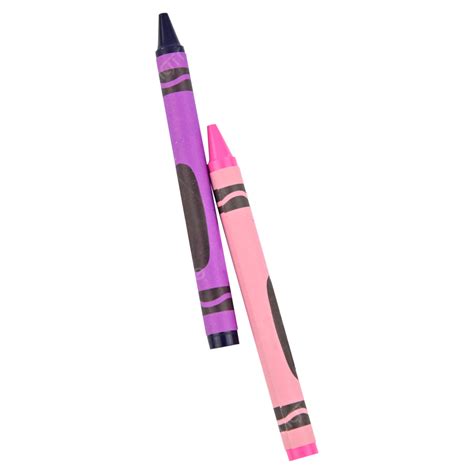 Violet Crayon Clipart