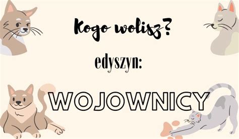 Kogo Wolisz Edyszyn Wojownicy Samequizy