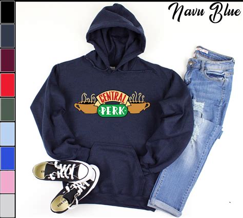 Central Perk Friends Tv Show Hoodie Friends Hooded Pullover Etsy