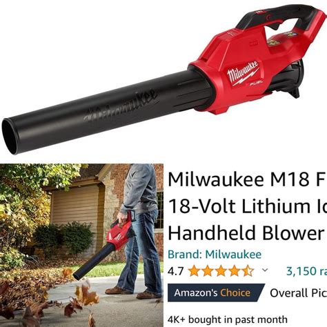 Milwaukee M18 FUEL 120 MPH 450 CFM 18-Volt Lithium Ion Brushless ...