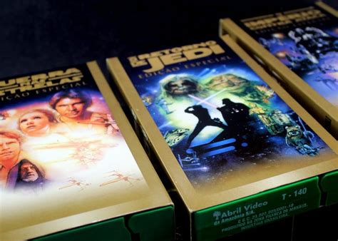 Star Wars Trilogia Original Guerra Nas Estrelas VHS Remasterizados