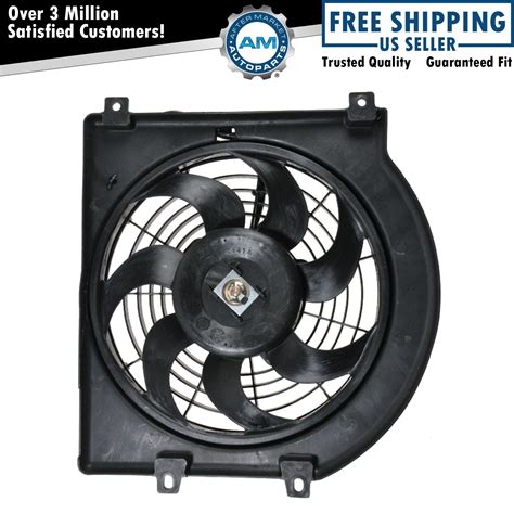 New Ac A C Condenser Radiator Cooling Fan Assembly For Rodeo Passport