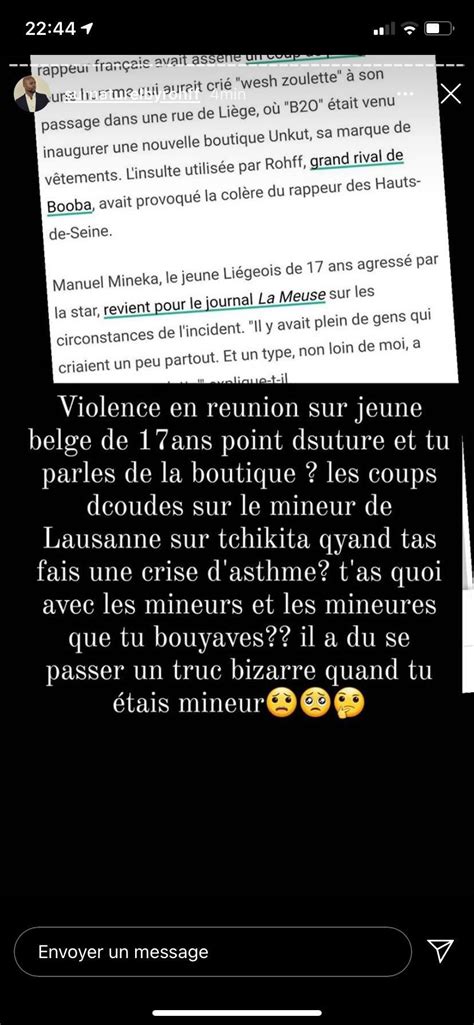 Rohff Se Moque De Booba En Dévoilant La Véritable Raison De Son Clash