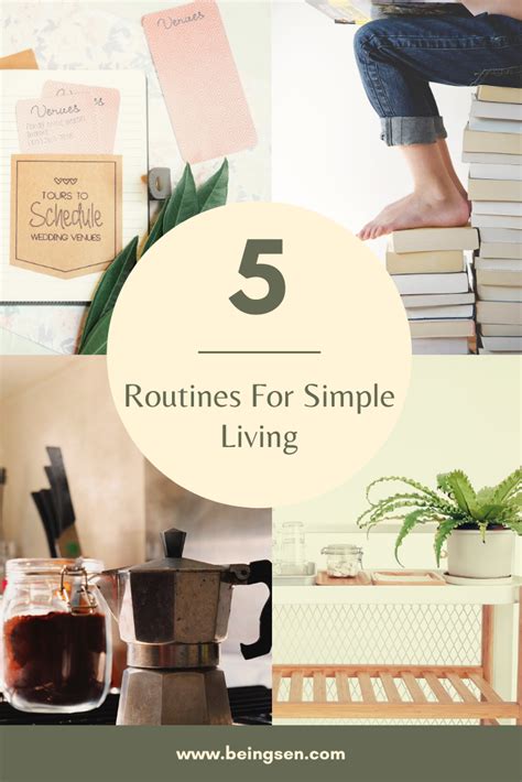 5 Simple Living Routines