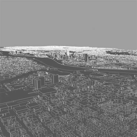 Portland City Complete 3d Model 99 Dwg Fbx Obj Dxf Max Free3d