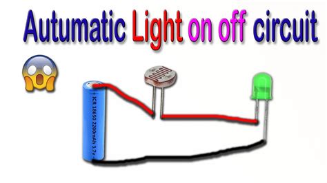 Automatic Light On Off Circuit Ldr Project Unique Idea Automatic