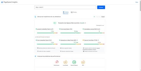 Pagespeed Insights Calculer La Vitesse De Chargement De Votre Site