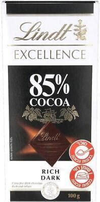 Lindt Excellence Rich Dark Chocolate Cocoa Kosher Product G Ebay