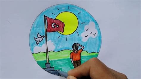 Ilkokullar I In Ekim Resmi Izimi Ekimresmi Cumhuriyet Bayram