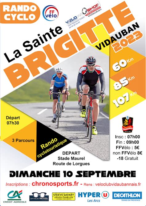 Sainte Brigitte Cyclo Et Rando Gravel Chronosports