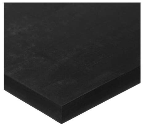 164 Black Neoprene Rubber Smooth Sheet Plain Back Durometer 50a 36 W