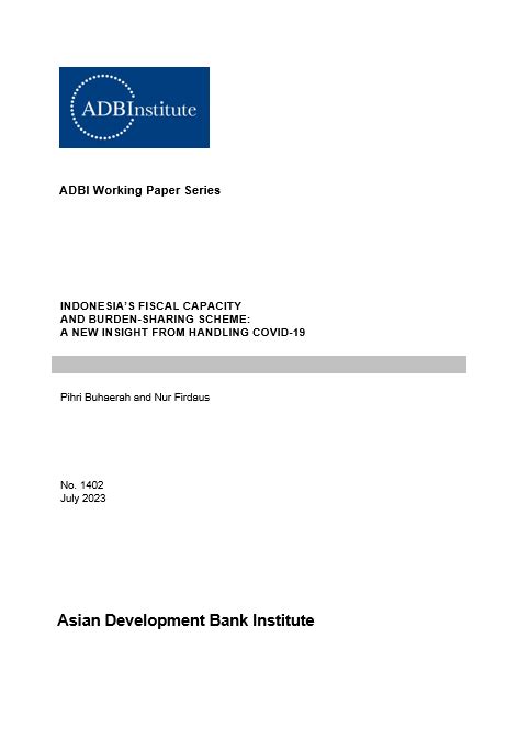 Adb Institute Adbi Asian Development Bank