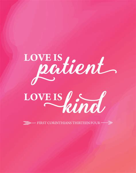 Love Is Patient Love Is Kind 1 Corinthians 13 4 Seeds Of Faith