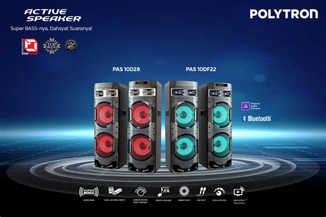 4 Alasan Harus Menggunakan Speaker Aktif Terbaik POLYTRON