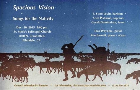 SONGS FOR THE NATIVITY – Spacious Vision