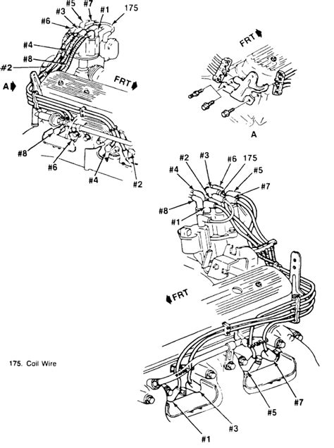 Chevy 350 Engine Spark Plug Wiring