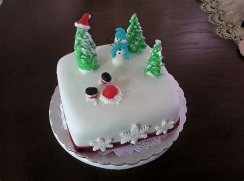 Fondant Crashing Santa - CakeCentral.com