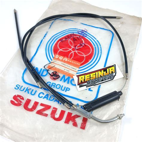 Jual Throttle Cable Kabel Tali Gas Suzuki A100 A 100 Original Sgp Japan