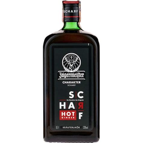 Jägermeister Scharf Hot Ginger 33 0 7 l Fajčiareň sk Fajciaren sk