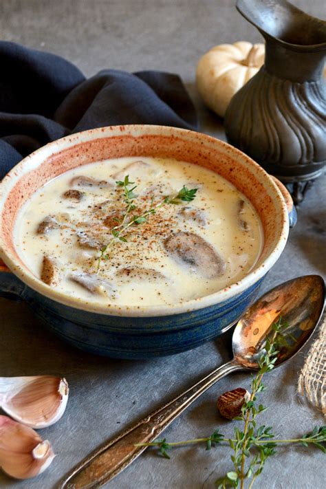 Homemade Cream Of Mushroom Soup | Ciao Chow Bambina