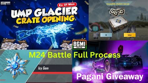 Ump Glacier Crate Opening M24 Battle Full Process Winter Highness