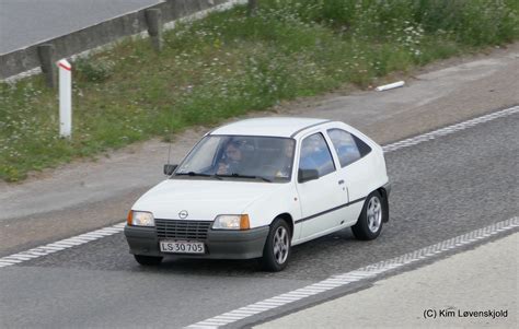 1985 Opel Kadett E Copenhagen E20 Motorway at Ørestad ex Kim L