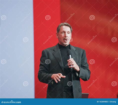 CEO De Oracle Larry Ellison Foto De Archivo Editorial Imagen De