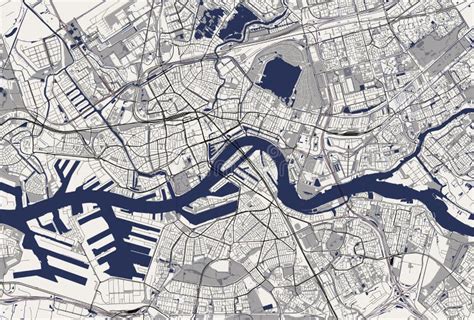 Rotterdam Port Map