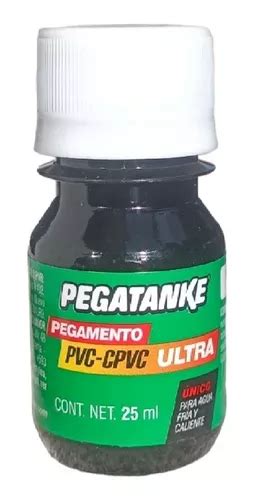 10 Pzas Pegamento Pvc Y Cpvc 25ml Ultra Pegatanke