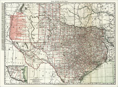 Texas Railroad Map