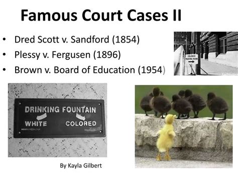 Ppt Famous Court Cases Ii Powerpoint Presentation Free Download Id