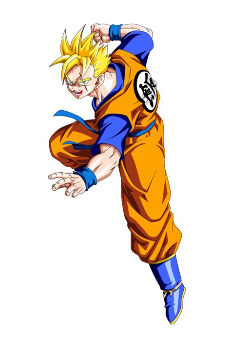 Imagen Gohan Futuro Ssj1png Dragon Ball Wiki Fandom Powered By Wikia