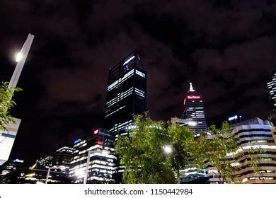 Perth Skyline Night Stock Photo 1150442984 | Shutterstock