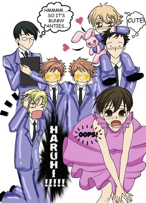 Ouran Host Club Doodle Ouran High School Host Club Funny High School