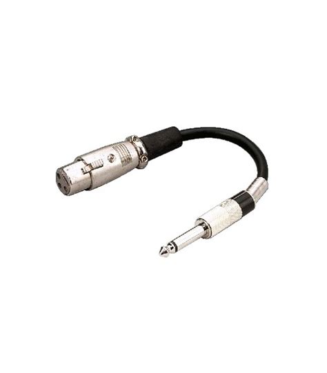 Cordon Adaptateur Xlr Femelle Vers Jack M Le Mono Audiophonics