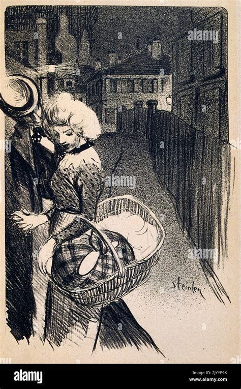 Charcoal Illustration Depicting A Man And Woman In An Alleyway Holding